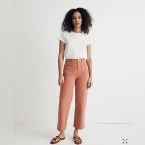 Madewell Emmett 2.0 Wide-Leg Crop Pants